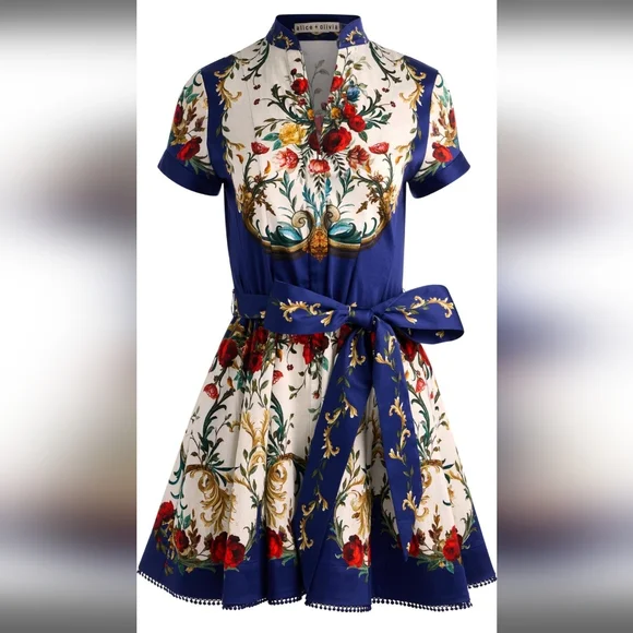 Alice + Olive Lucy Floral Sjirtdress👗 - Picture 5 of 8